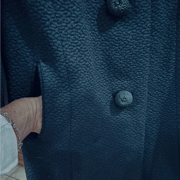 Very Vintage AMAZING  Wool/fur ladies coat A MUST SEE !! - Picture 8 of 14